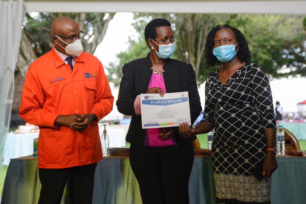 Mosquito nets distribution closing ceremony National Medical Stores